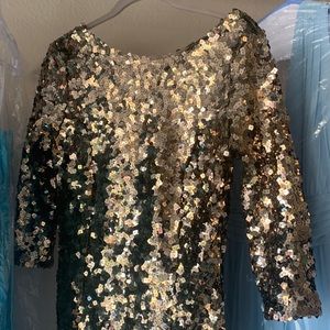 Sequin dress size m, mermaid style dress